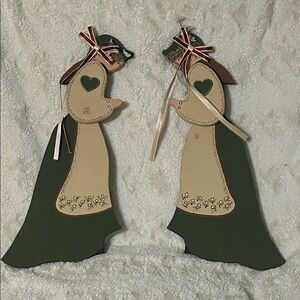 Folk Art Wooden Decor